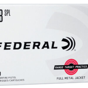 Federal RTP38130 Range & Target 38Special 130gr Full Metal Jacket