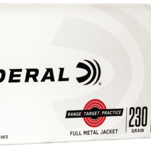 Federal RTP45230 Range & Target  45ACP 230gr Full Metal Jacket