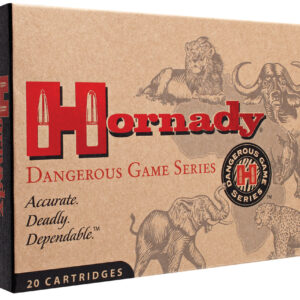 Hornady 82682 Dangerous Game  500-416 Nitro Express 400 gr Dangerous Game Solid (DGS) 20 Per Box/6 Cs