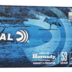 Federal V223VM53 Standard Varmint & Predator 223 Rem 53 gr Hornady V-Max (VMX) 20 Bx/ 10 Cs