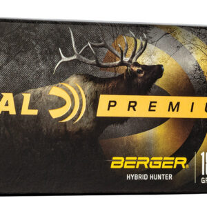 Federal P300WSMBCH1 Premium  300 WSM 185 gr Berger Hybrid Hunter 20 Per Box/10 Cs
