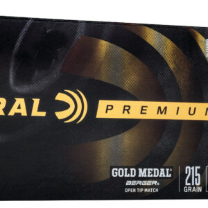 Federal GM300NMBH1 Premium Gold Medal 300 Norma Mag 215 gr 3000 fps Berger Hybrid Hunter 20 Bx/10 Cs
