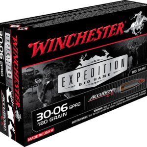 Winchester Ammo S3006CT Expedition Big Game  30-06 Springfield 180 gr Winchester AccuBond CT 20 Per Box/ 10 Cs
