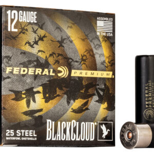 Federal PWBX134BB Black Cloud FS 12Gauge 3.50" 1 1/2oz BBShot 25 Per Box/10 Case