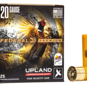 Federal PF20475 Premium Wing-Shok Pheasant Forever High Velocity 20Gauge 2.75" 1oz 7.5Shot 25 Per Box/10 Case