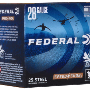 Federal WF2836 Speed-Shok  28Gauge 2.75" 5/8oz 6Shot 25 Per Box/10 Case