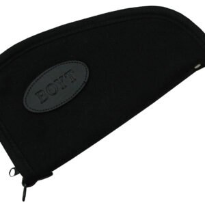 Boyt Harness 0PP620003 Heart-Shaped Pistol Rug 12" Long Black Canvas Holds Handgun