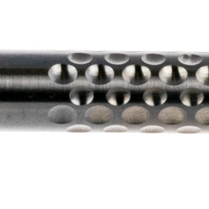 ZEV BBL19OPTTHDLC Optimized Match Grade  9mm Luger, Compatible w/ Glock 19 Gen1-4, 4.02" Black DLC 416R Stainless Steel Dimpled/Threaded Barrel