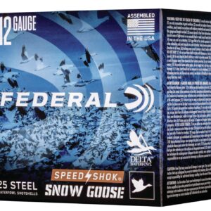 Federal WF142SG2 Speed-Shok Snow Goose 12 Gauge 3" 1 1/4 oz 1450 fps 2 Shot 25 Bx/10 Cs