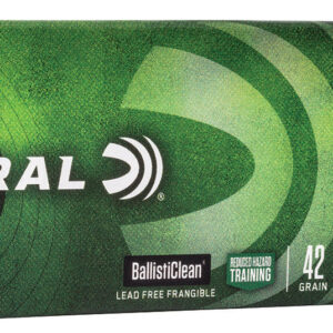 Federal BC223NT5 BallistiClean Reduced Hazard Training 223Rem 42gr Lead Free Frangible 20 Per Box/25 Case