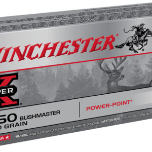 Winchester Ammo X4501 Power-Point  450Bushmaster 260gr 20 Per Box/10 Case