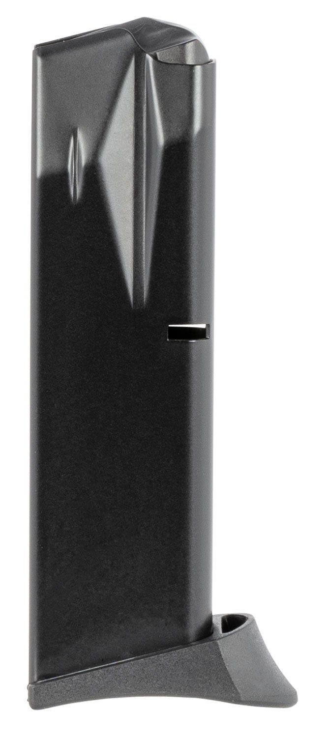 Mec-Gar MGPBC15AFC Standard 15rd Detachable w/Finger Rest 9mm Luger Fits Beretta 92 Compact Blued w/Anti-Friction Coating Carbon Steel