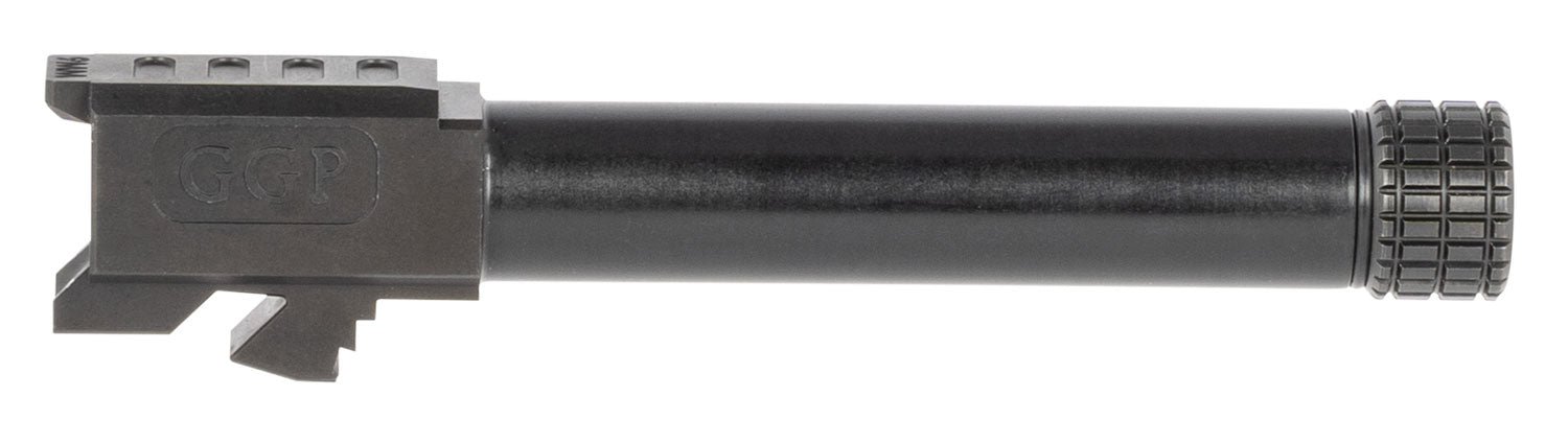 Grey Ghost Precision BARRELG19TBN GGP 9mm Luger Compatible w/Glock 19 Gen3-4, 4:02" Match Grade Threaded Black Nitride Stainless Steel