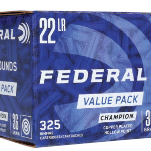 Federal 725 Champion Training Value Pack 22LR 36gr Copper Plated Hollow Point