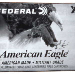 Federal XM193X American Eagle  5.56x45mm NATO 55 gr Full Metal Jacket Boat-Tail (FMJBT) 20 Per Box/25 Cs