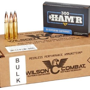 Wilson Combat A300HMR150BTSP HAM'R Boat Tail 300 HAM'R 150 gr Speer Boat Tail Soft Point 20 Per Box/ 10 Case
