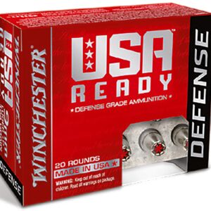 Winchester Ammo RED10HP USA Ready 10mmAuto 170gr Hex Vent Hollow Point 20 Per Box/10 Case