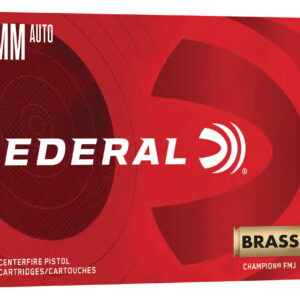 Federal WM5221 Champion Training 10mmAuto 180gr Full Metal Jacket 50 Per Box/20 Case