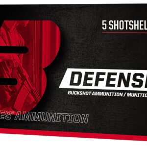 Barnes Bullets 32013 Defense  20Gauge 2.75" 17Pellets 3Buck Shot 5 Per Box/20 Case
