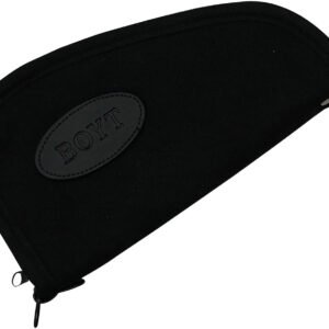 Boyt Harness PP41BLK Heart-Shaped Pistol Case Black Canvas Holds Handgun