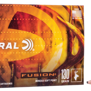 Federal F270FS1 Fusion  270Win 130gr Bonded Soft Point 20 Per Box/10 Case