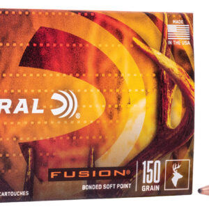 Federal F270FS2 Fusion  270Win 150gr Bonded Soft Point 20 Per Box/10 Case