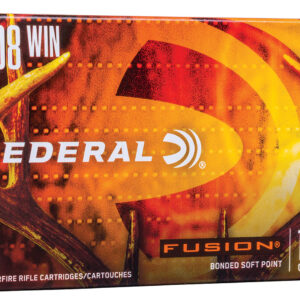 Federal F308FS2 Fusion  308Win 165gr Bonded Soft Point 20 Per Box/10 Case