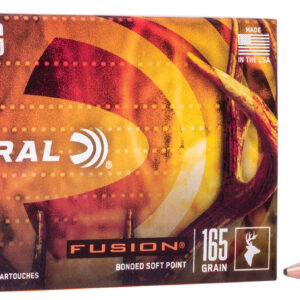 Federal F3006FS2 Fusion  30-06Springfield 165gr Bonded Soft Point 20 Per Box/10 Case