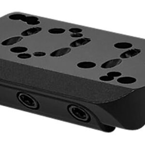 Warne 6108M Red Dot Reflex Mount Shotgun Rib Black Anodized Aluminum Fits Burris/CMORE/Docter/Eotech/Holosun