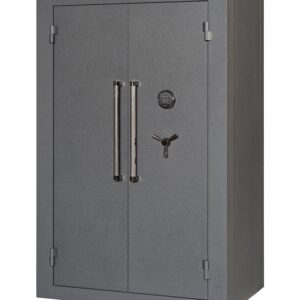 Hornady 95072 Mobilis  Double Door Max Matte Grey 9 Gauge Steel Safe
