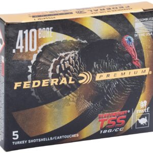 Federal PTSS419F8 Premium Turkey Heavyweight TSS 410 Gauge 3" 13/16 oz 8 Shot 5 Per Box/ 10 Case