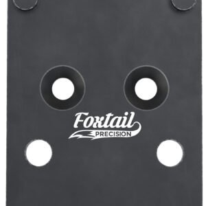 Foxtail Precision 100001 Red Dot Adapter Plate for Optics-Ready Pistol  Black Anodized CZ P10