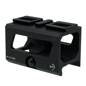 B&T Firearms BT212566 Skeleton  Quick Detach Black 39mm Tube Compatible w/Aimpoint ACRO