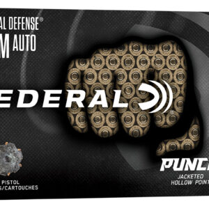 Federal PD10P1G Punch  10mmAuto 200gr Jacketed Hollow Point 50 Per Box/10 Case