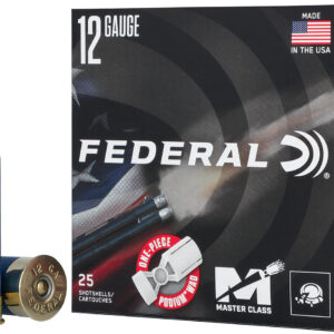 Federal MC12HC75 Master Class  12Gauge 2.75" 1 1/8oz 7.5Shot 25 Per Box/10 Case