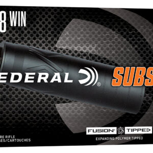Federal F308TF3SUB   308Win 190gr Fusion Tipped 20 Per Box/10 Case