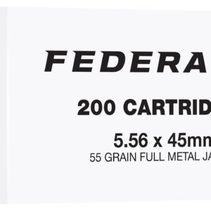 Federal FC556F200   5.56NATO 55gr Full Metal Jacket 200 Per Box/5 Case