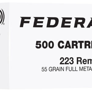 Federal FC223F500   223Rem 55gr Full Metal Jacket