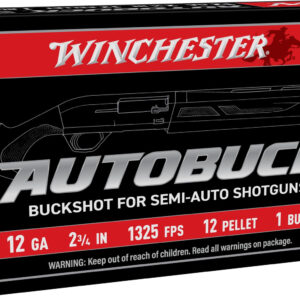 WIN USAB121  12G 2-3/4" BKSHOT 1              5/50