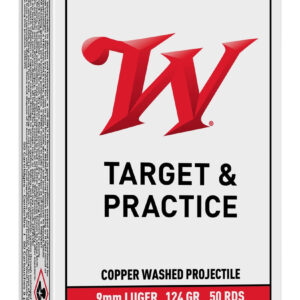 WIN USA9MM124 9MM USA TARGET CLB 124GR   50/10