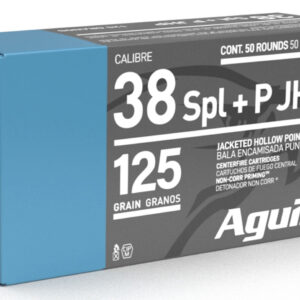 AGUILA 1E382527      38SP     125JHP         50/10