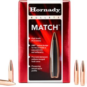 Hornady 24561 ELD Match  6mm .243 108 gr Extremely Low Drag Match 100 Per Box/ 25 Case