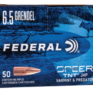 Federal AE65GDL90VP American Eagle Varmint & Predator 6.5Grendel 90gr Jacketed Hollow Point 50 Per Box/5 Case