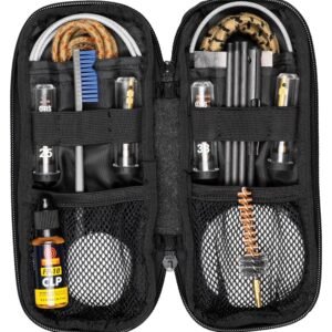 Otis FG9015569 Defender Cleaning Kit Multi-Caliber Handgun/Rifle/13 Pieces Black Nylon Case