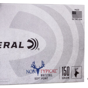 Federal 308DT150 Non-Typical  308 Win 150 gr 2820 fps Non-Typical Soft Point (SP) 20 Bx/10 Cs