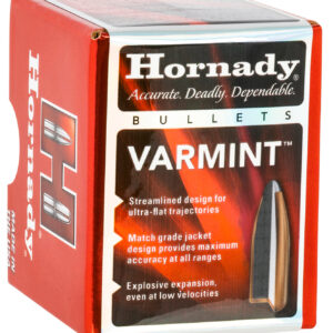 Hornady 2266 Traditional Varmint 22 Cal .224 55 gr Soft Point 100 Per Box/ 40 Case