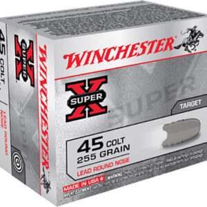 Winchester Ammo X45CP2 Super-X  45 Colt (LC) 255 gr Lead Round Nose (LRN) 20 Bx/10 Cs