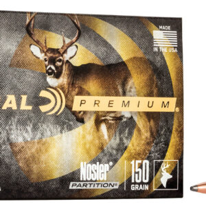 Federal P270E Premium  270Win 150gr Nosler Partition 20 Per Box/10 Case