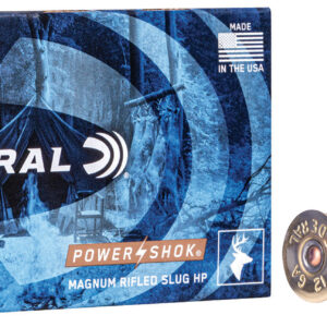 Federal F130RS Power-Shok  12Gauge 2.75" 1 1/4oz Rifled SlugShot 5 Per Box/50 Case