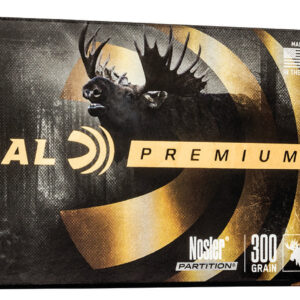 Federal P375F Premium  375 H&H Mag 300 gr 2440 fps Nosler Partition (NP) 20 Bx/10 Cs